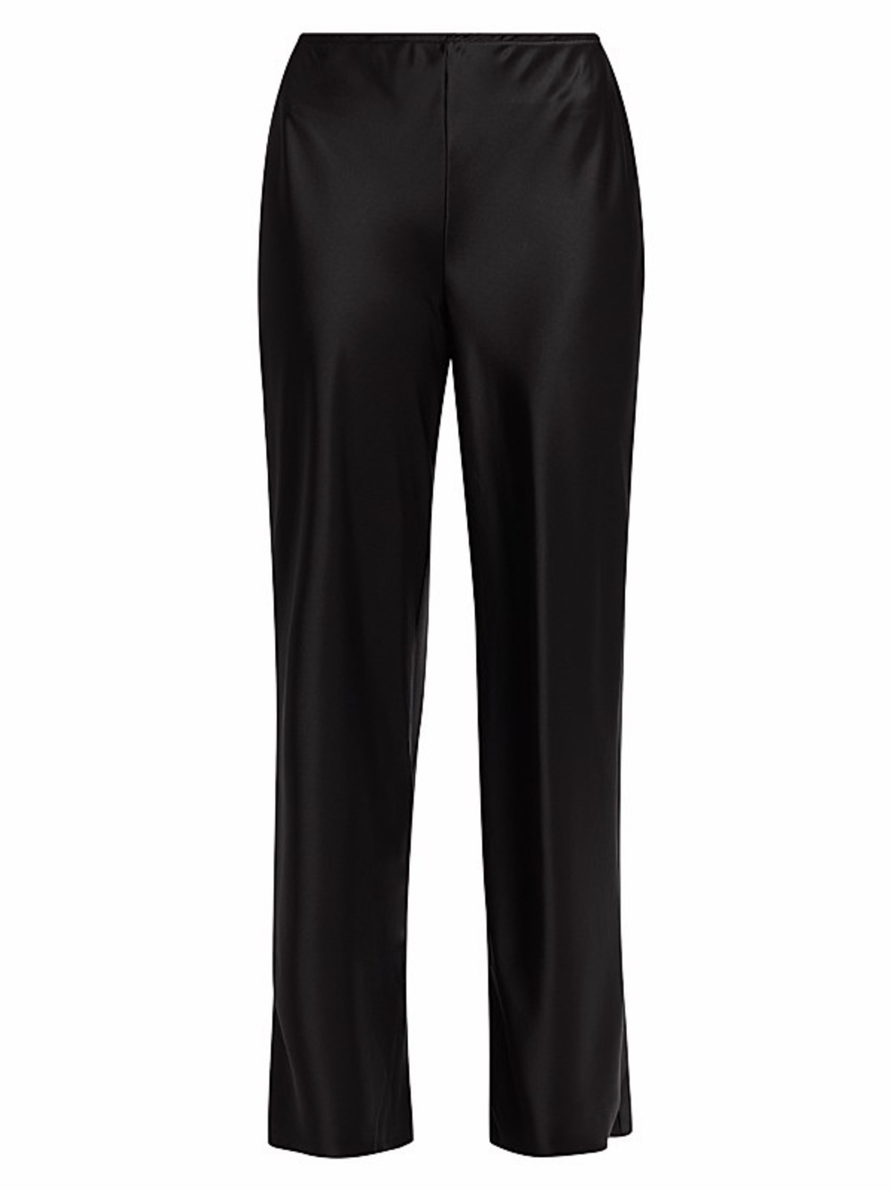 Reformation Black Satin Pants